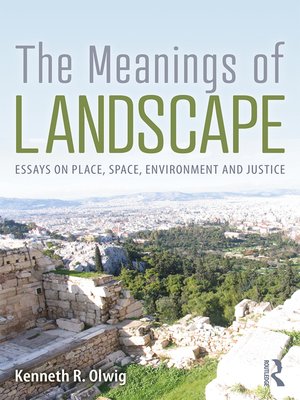 cover image of The Meanings of Landscape